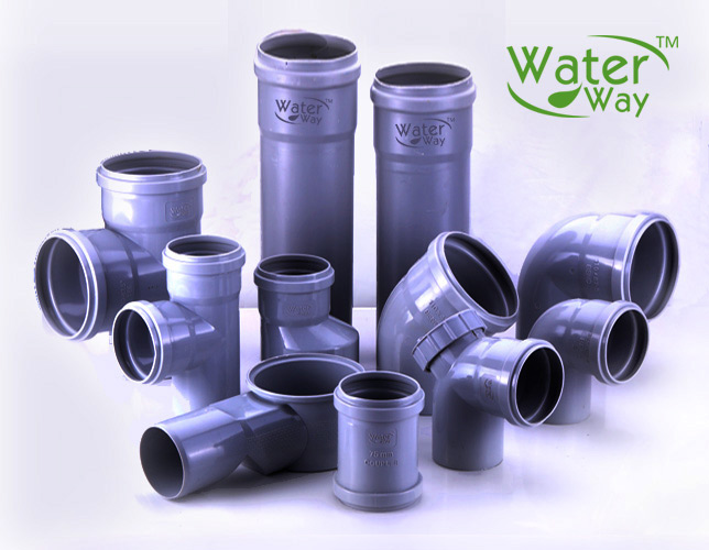 SWR Pipe - Polyvinyl Pipe - Drainage Pipe - Sewerage Pipe - SWR PVC Drainage Pipe - Fittings - Manufacturers
